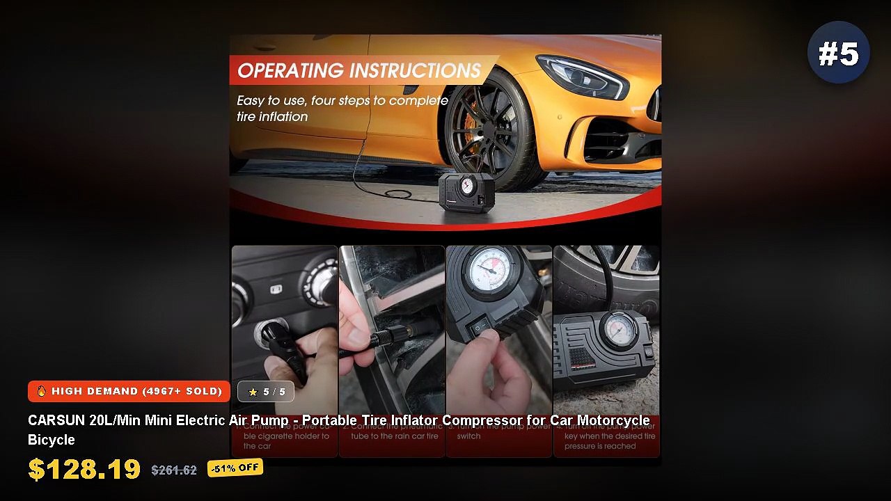 Don't Buy Mini Portable Air Compressors For Car...