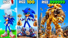 Upgrading RIZZ SONIC in GTA 5! (Sonic Movie Mod)