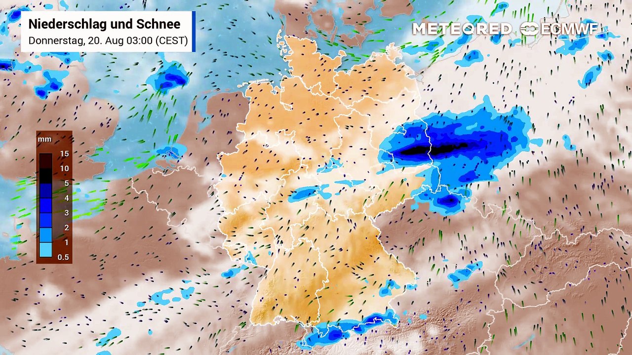 Neue Unwetter am Donnerstag und am Freitag: Wieder sind Tornados möglich!