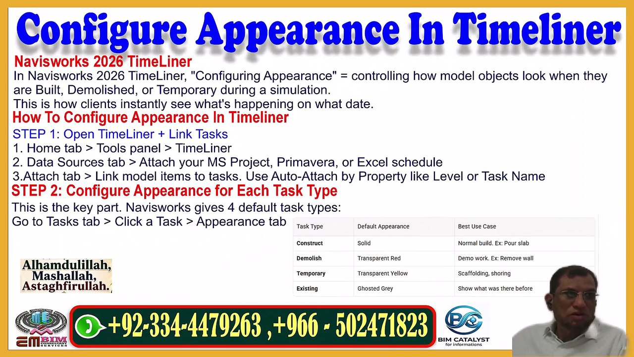 Configuring Appearance for TimeLiner 4D