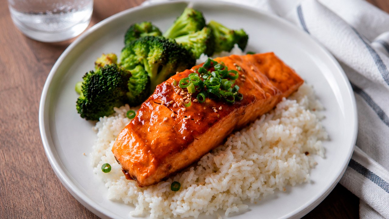 10 Minute Miso Salmon For Dinner 🐟