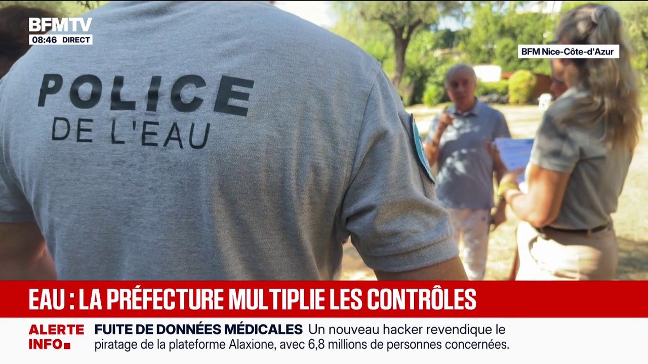 Manque d'eau: la préfecture des Alpes-Maritimes...