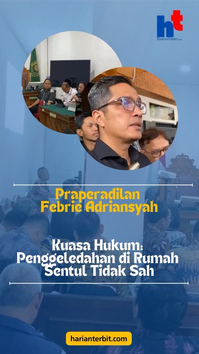 Praperadilan Febrie AdriansyahKuasa Hujum: Peng...
