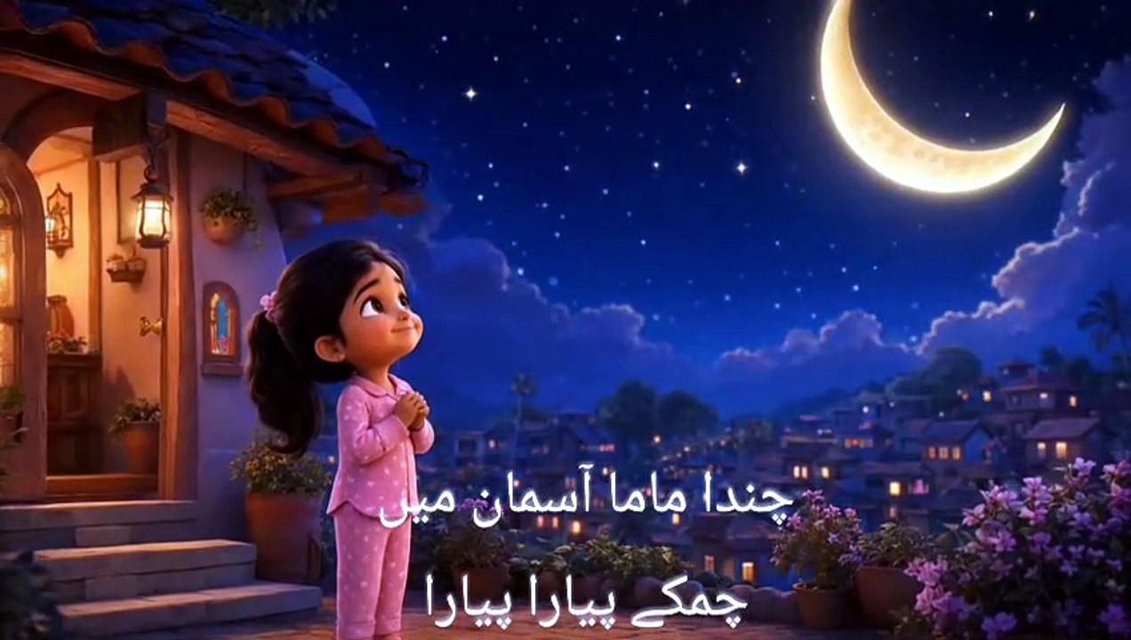 Dadi ki Pyari Bedtime poem🌙 | Urdu Kids Lullaby |  Sweet Dreams