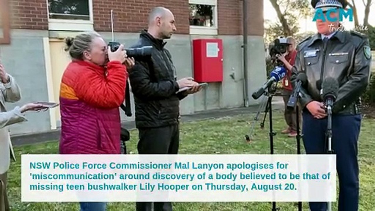 Commissioner Mal Lanyon apologises for 'miscommunication'