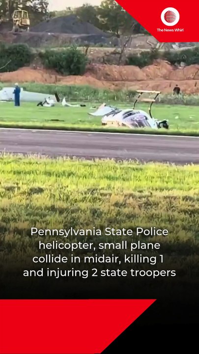 Small plane collide in midair