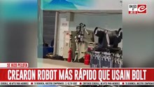 Robot logró batir un récor en velocidad... pero mirá cómo terminó