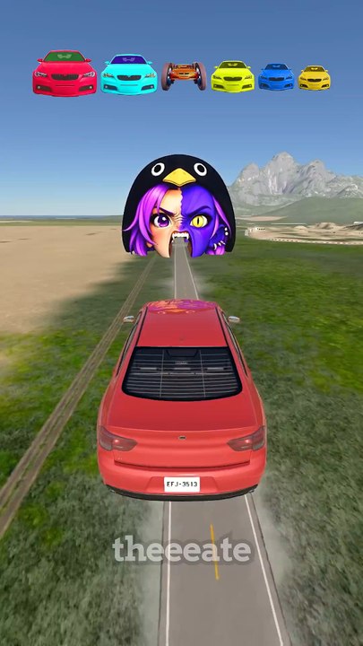 Beamng drive game.