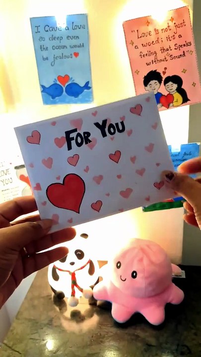💌 Tiny messages, huge feelings! ❤️ Make this cute DIY love letter for your special one.