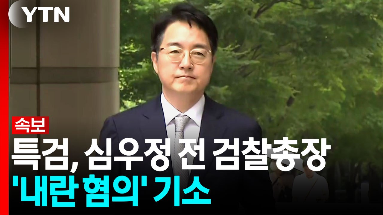 [속보] 종합특검, 심우정 전 검찰총장 '내란 혐의' 등 불구속 기소 / YTN