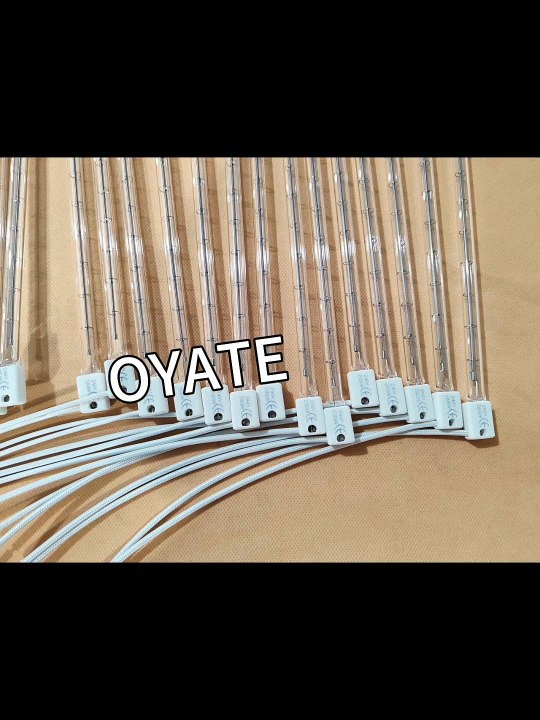 Short Wave Quartz Tungsten Halogen IR Heating Lamp for Industrial Drying