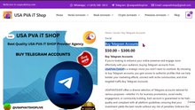 Top 19 Best Sites To Buy Telegram Accounts USA,UK,CA