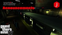 GTA IV Train Routes J + 3 Lines Announcements