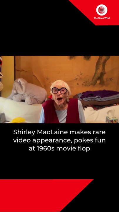 Shirley MacLaine makes rare video appearance