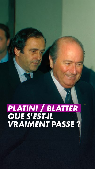 L'affaire Platini/Blatter... 💸