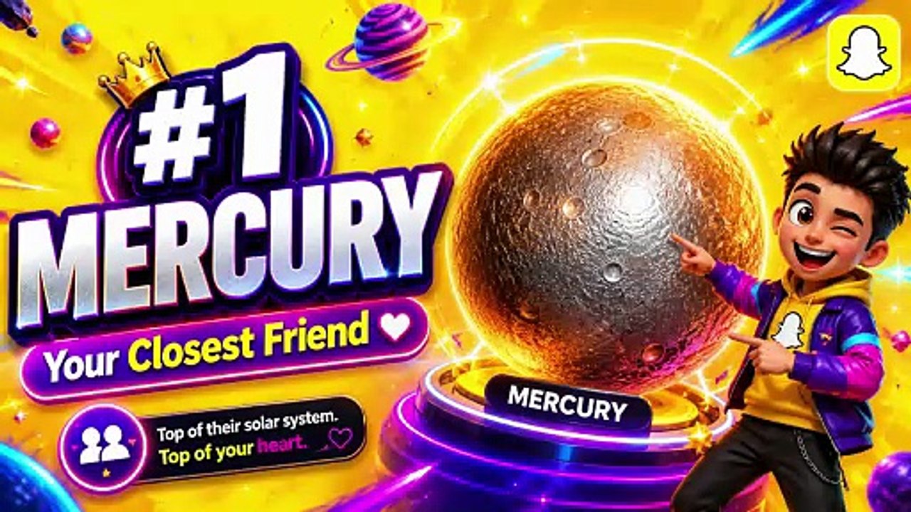 Snapchat Planets Order Explained | Mercury to Neptune