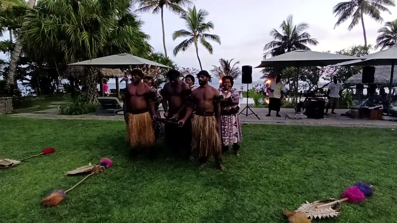 Meke show at Nanuku Resort, Fiji