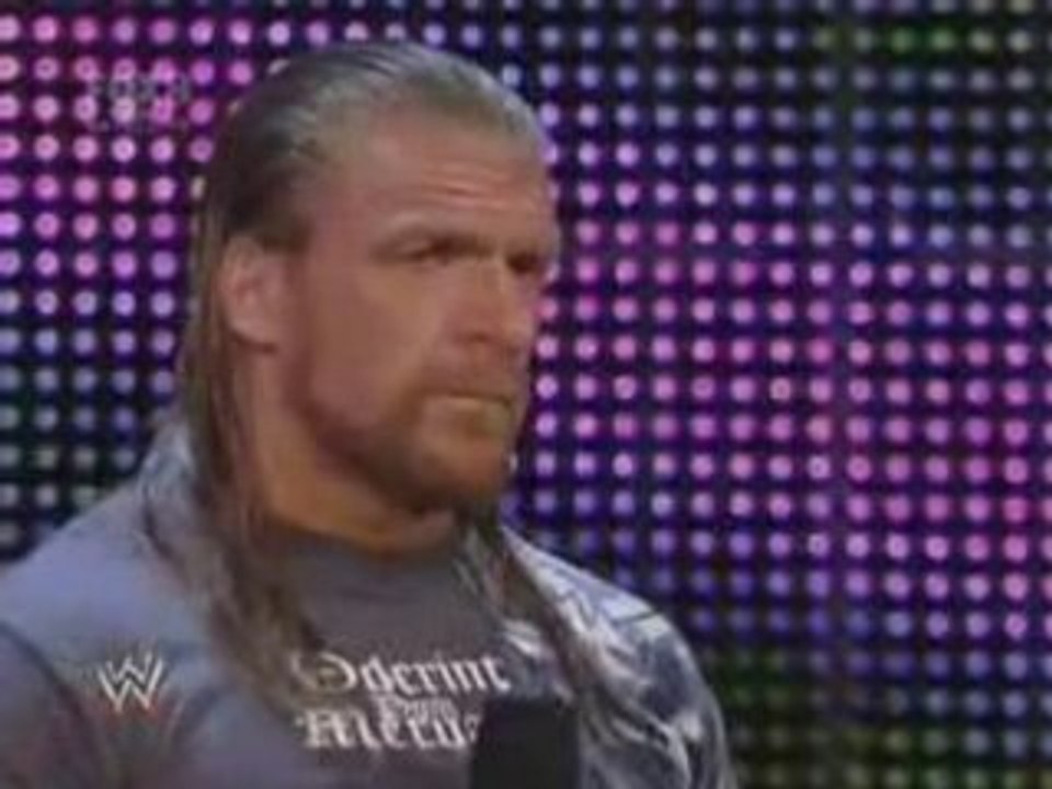 Wwe smackdown 7/18/08 - triple h's wedding gift 1/2