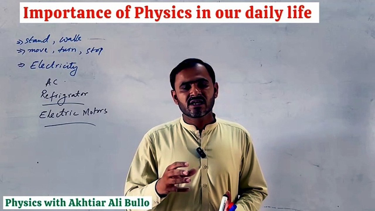 Importance of physics in our daily life