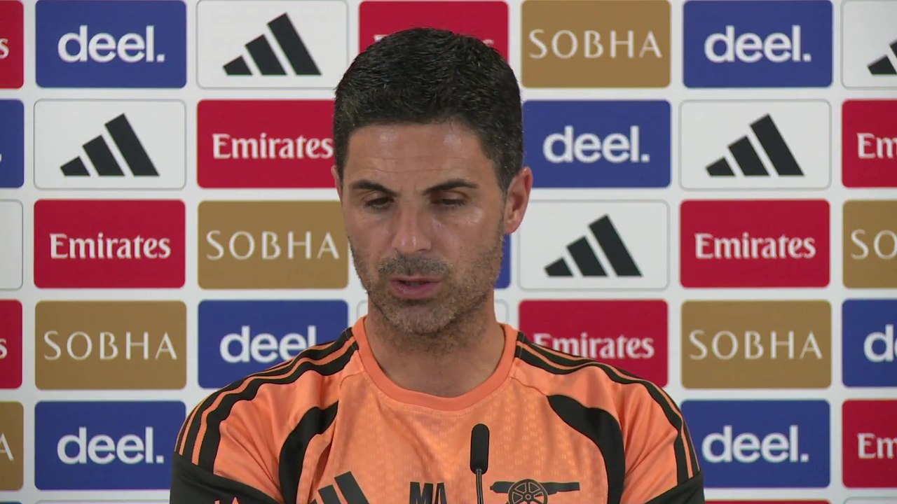Arsenal manager Mikel Arteta previews their opening Premier League match at home to Coventry
