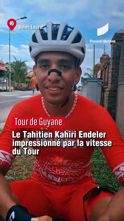 Tour de Guyane : Le Tahitien Kahiri Endeler imp...
