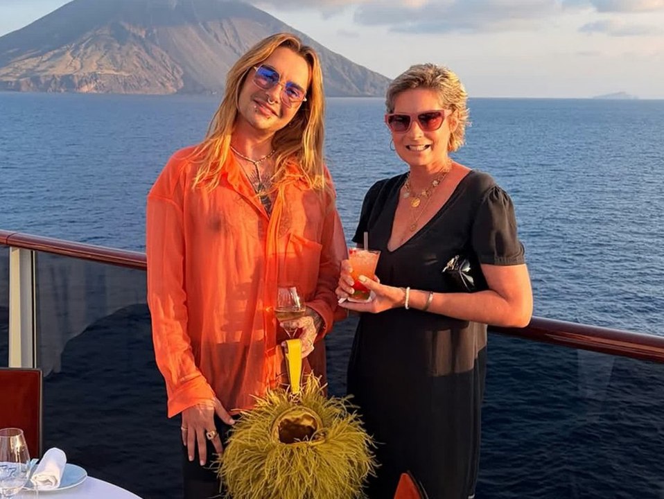 Mit Mama auf dem Luxusschiff: Bill Kaulitz teilt Urlaubsbilder