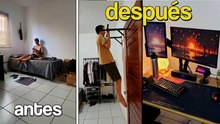 Ordené el cuarto desordenado de mi hermano