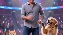 Man Dancing With Animals