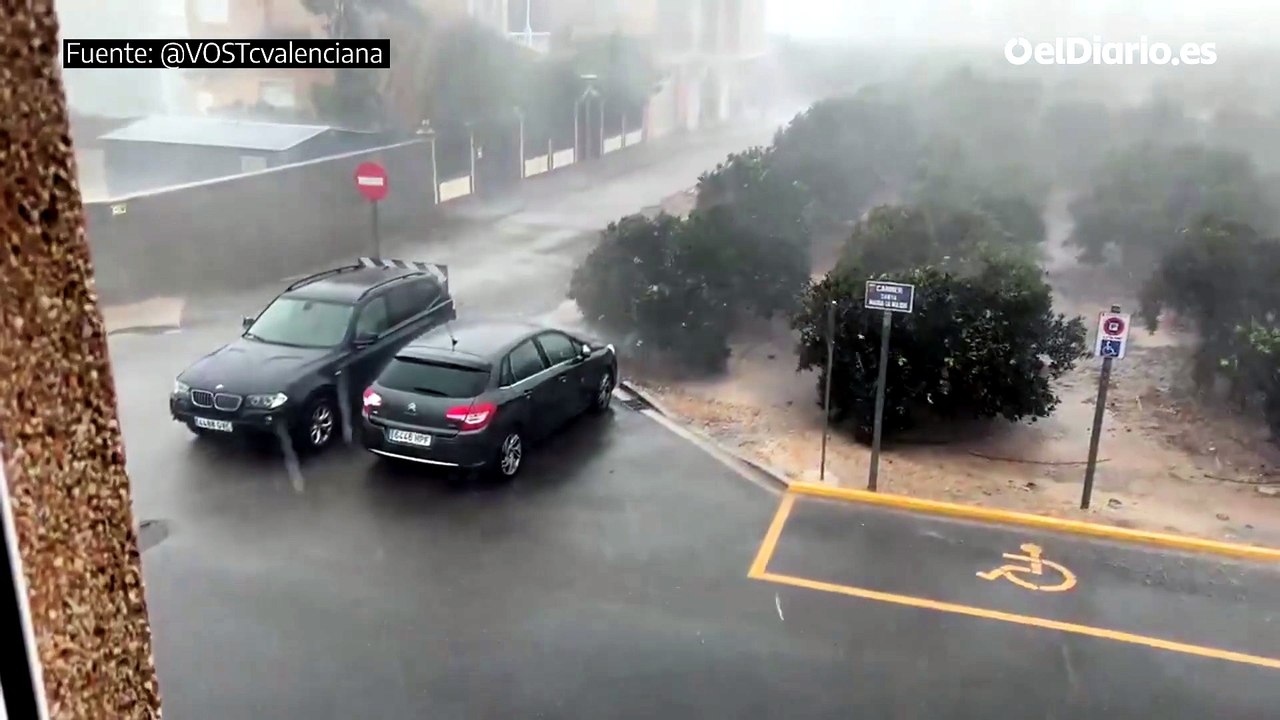 Precipitaciones intensas en Valencia
