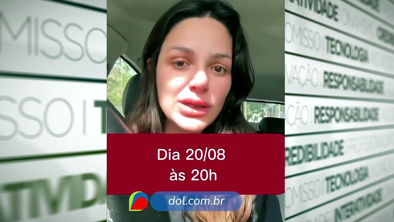 Mulher viraliza ao transmitir suposta mensagem...