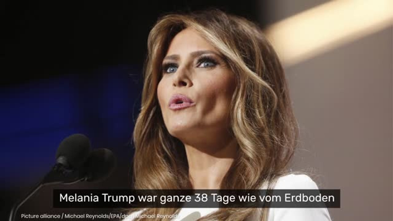 No Glomex Melania Trump: 38 Tage abgetaucht – jetzt meldet sich Melania mit einem Knall zurück
