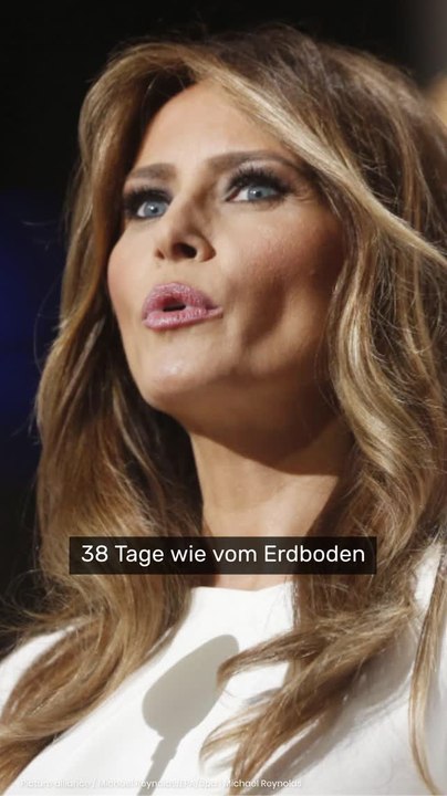 No Glomex Melania Trump: 38 Tage abgetaucht – jetzt meldet sich Melania mit einem Knall zurück