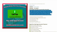 Why Should Online Sellers Buy Verified Cash App Accounts?