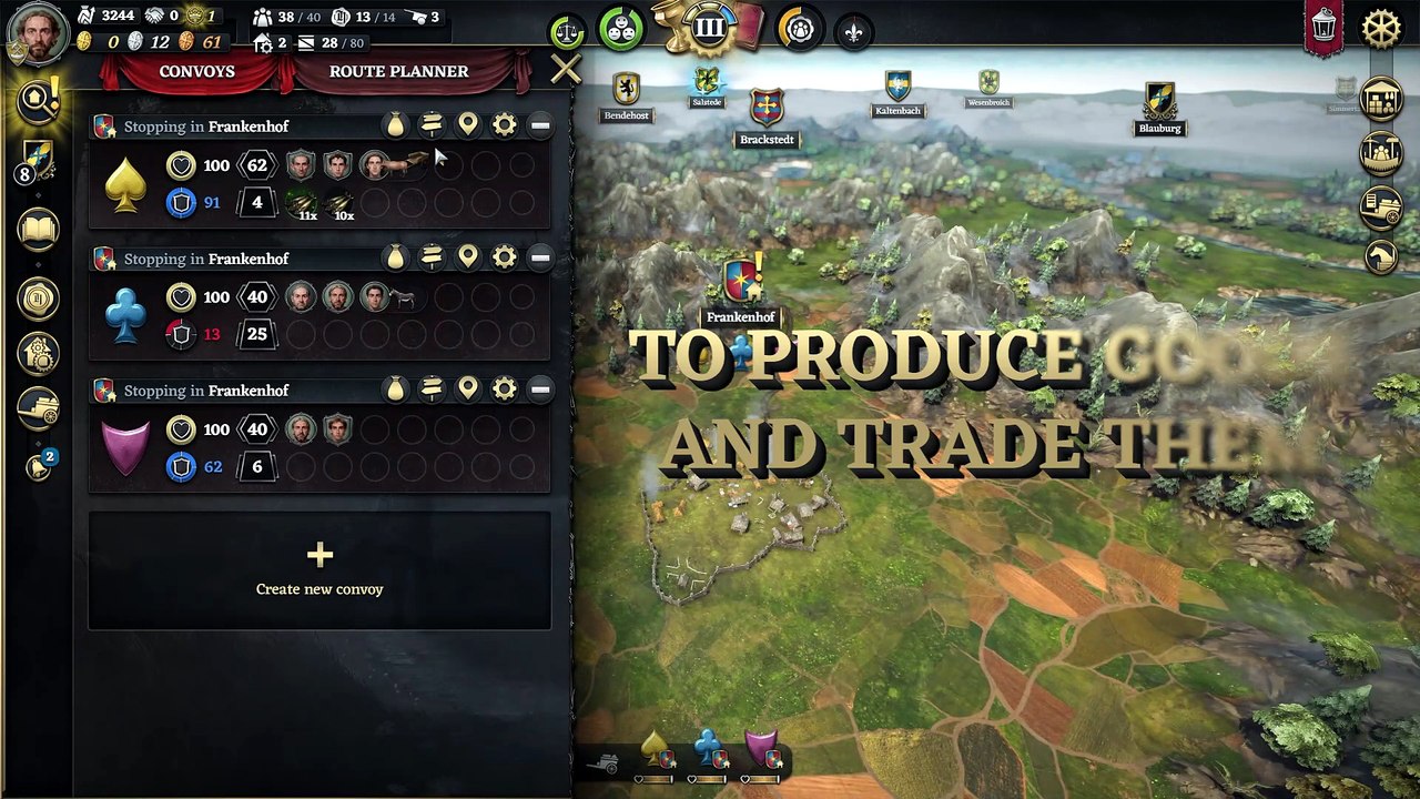 Kreuzer, krone und kabale ist zurück: unter dem neuen titel rise of merchants soll die mittelalterliche handelssimulation doch noch erscheinen