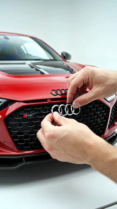 Audi R8 Full Custom Build in 10 Seconds 🔥 | Satisfying Car ASMR