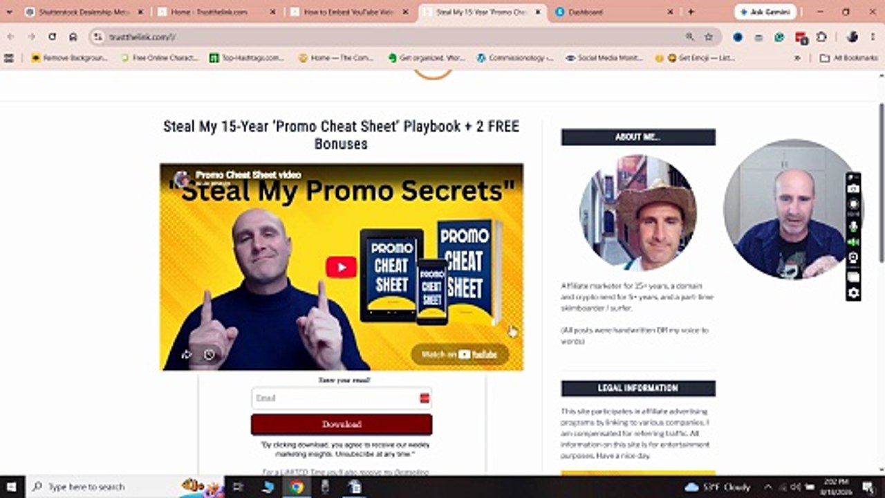 Systeme.io Video Background Tutorial: Embed You...