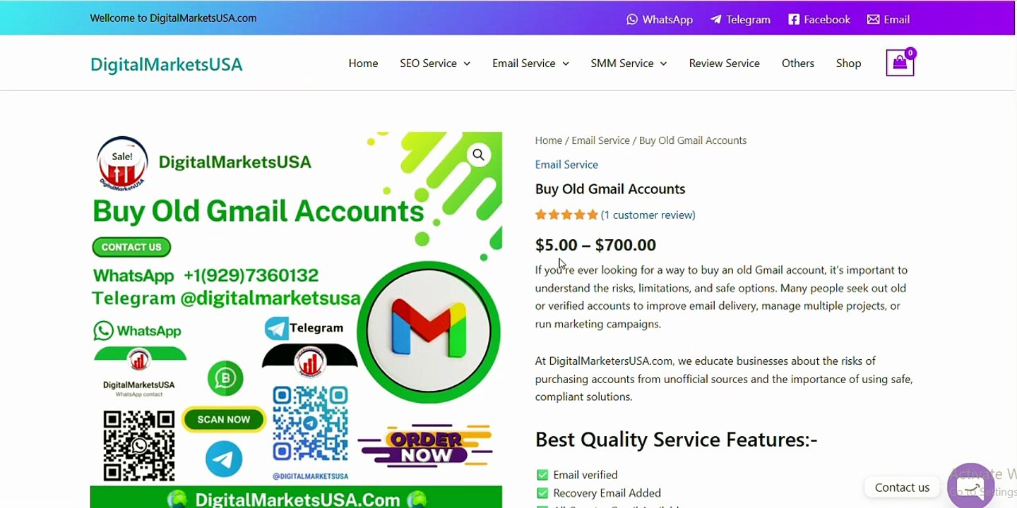 Best To Buy Gmail Accounts in the USA UK CA - U Blog