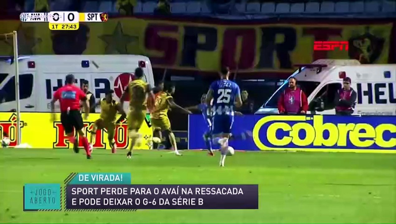 Sport perde para o Avaí na Ressacada e pode dei...