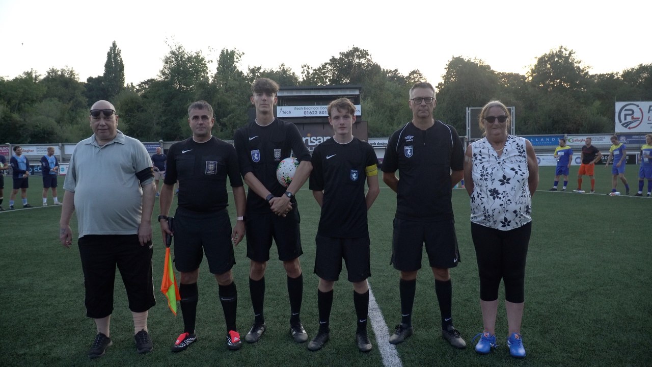 Football charity match hosted in Maidstone in m...
