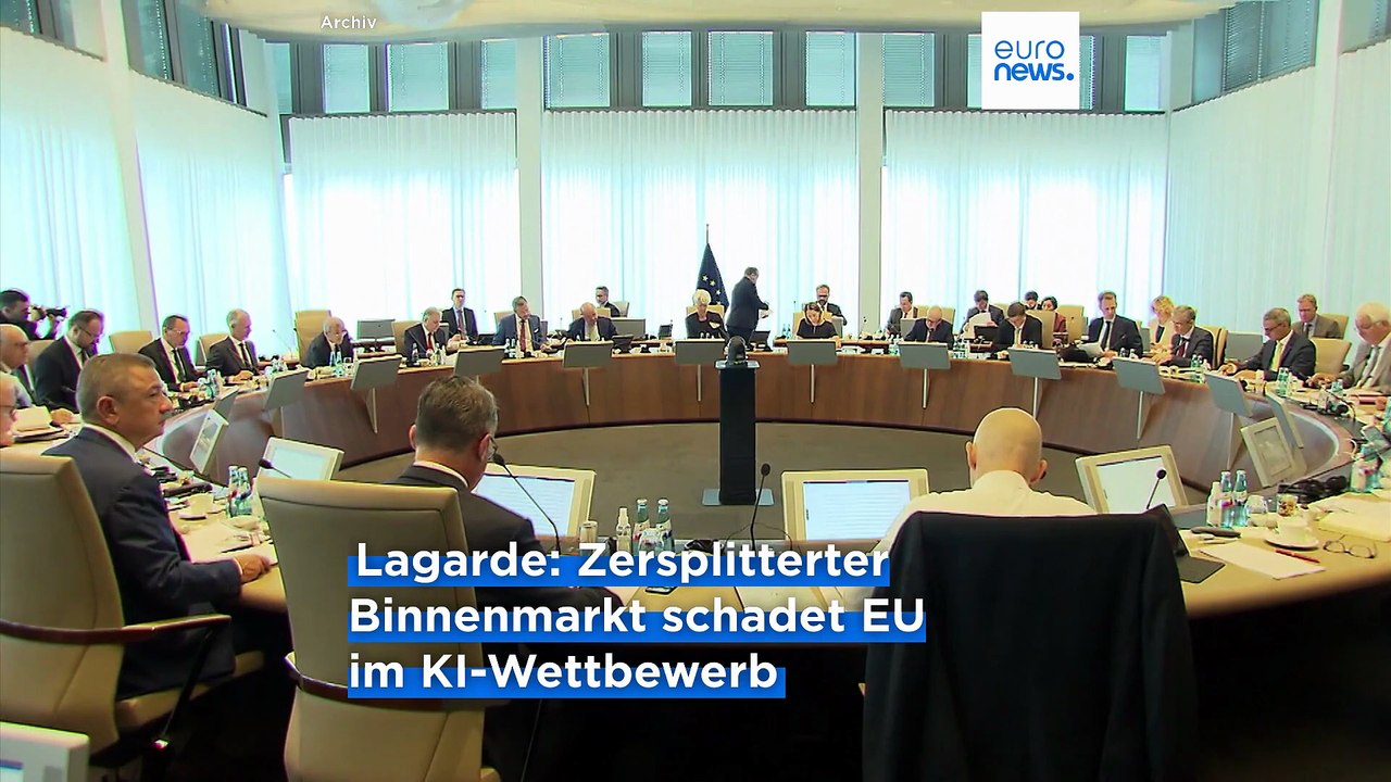 Lagarde warnt: Zersplitterter EU-Binnenmarkt schadet im KI-Wettbewerb