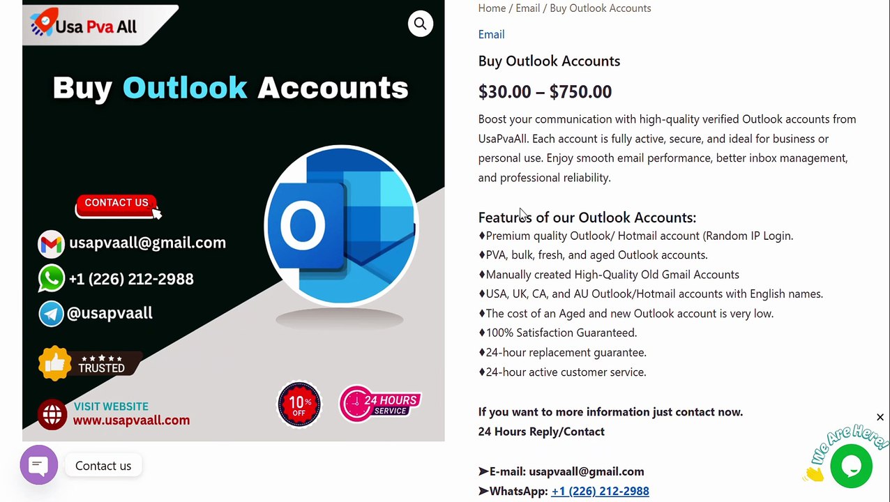 Easy Steps to Buy Outlook Accounts for Beginners