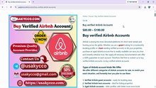 Top Considerations Before Choosing Verified Airbnb Accounts in USA