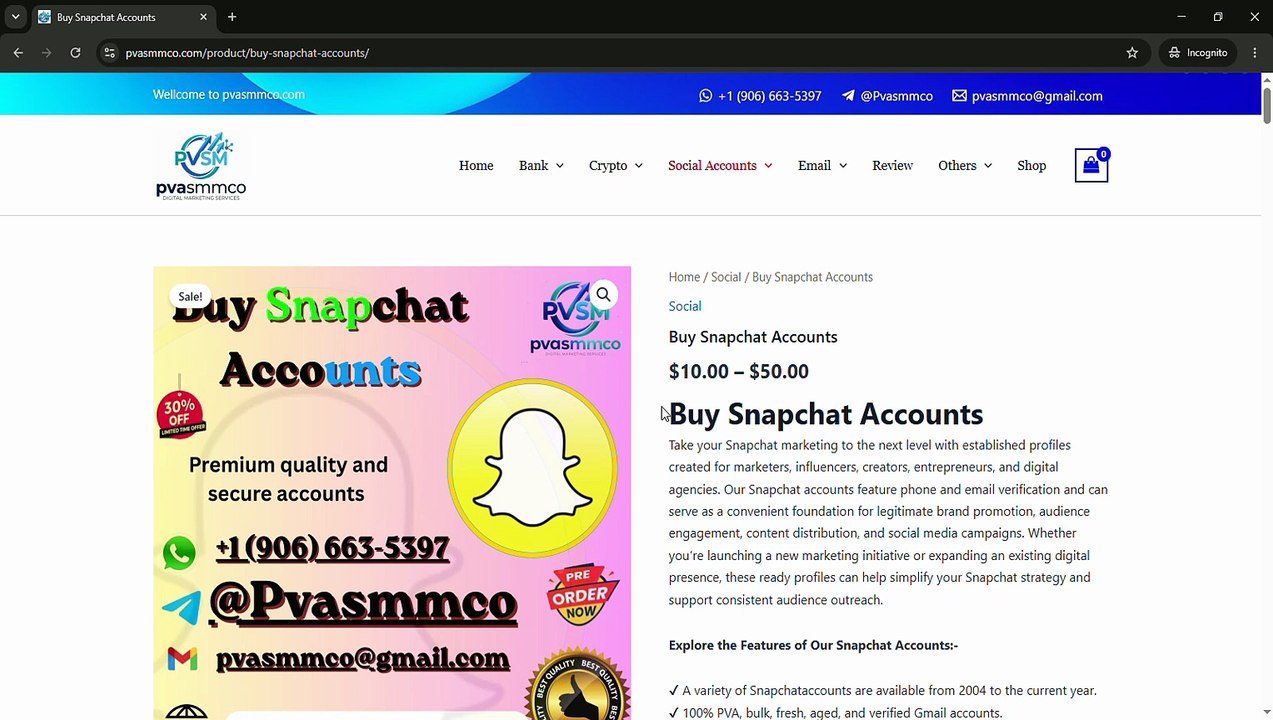 Usa 10 Snapchat Accounts 2026: Important Featur...