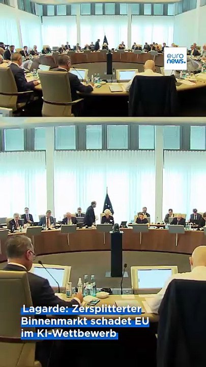 Lagarde warnt: Zersplitterter EU-Binnenmarkt schadet im KI-Wettbewerb