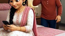 Meri Aankh Mein Kya Hai? 👀😂 | Santa Jeeto Husband Wife Comedy | DesiAiMama