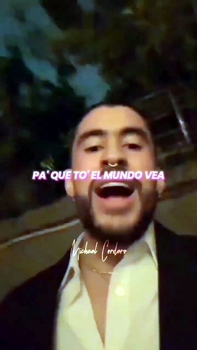 Me Porto Bonito 🔥🌴 | Bad Bunny x Chencho Corleone | Reggaetón Banger #Shorts