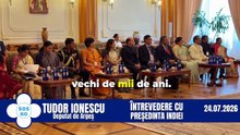 Întrevedere cu Președinta Indiei