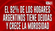 Endeudados marchan al ministerio de Economía