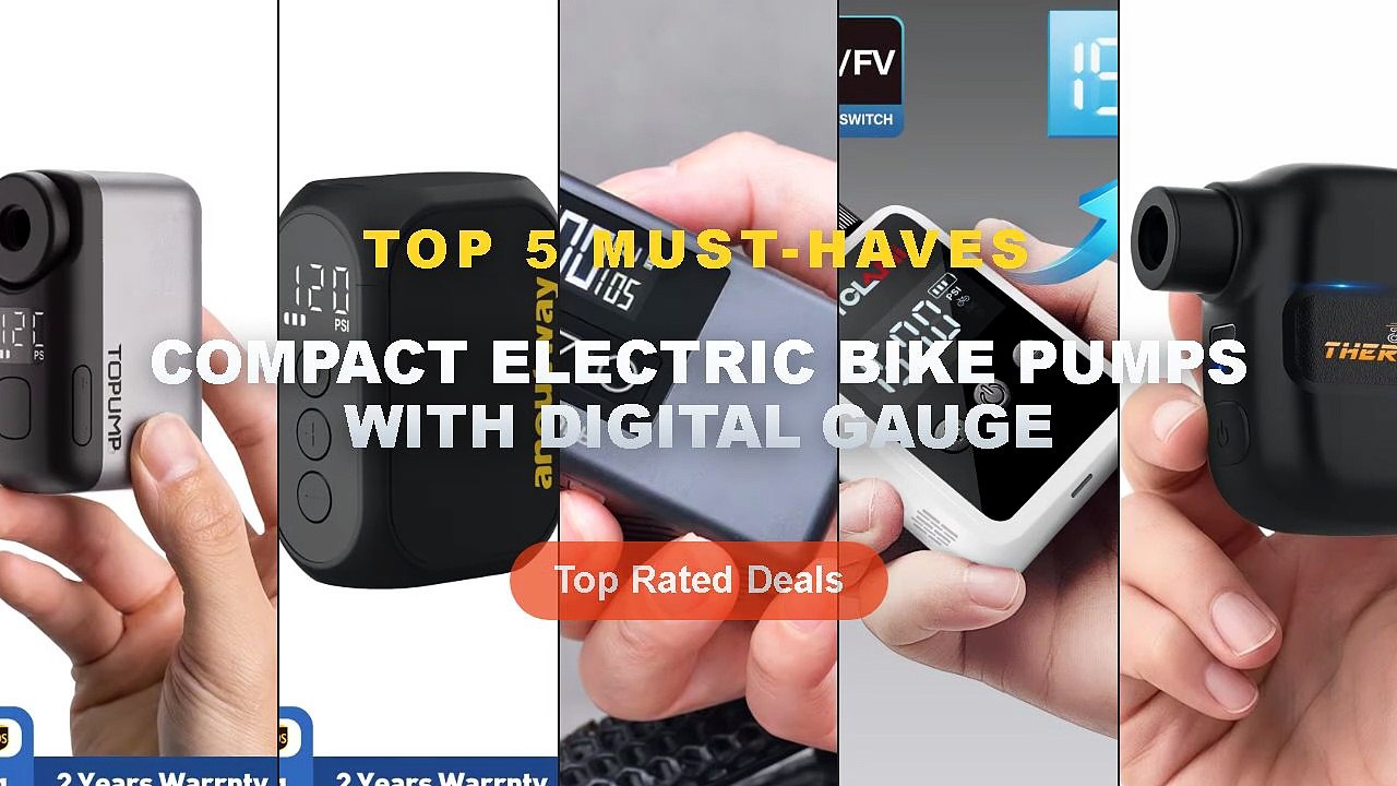 Don't Buy Compact Electric Bike Pumps With Digi...