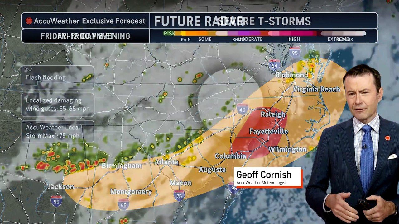 Cooler and wetter weekend ahead for the Northeast